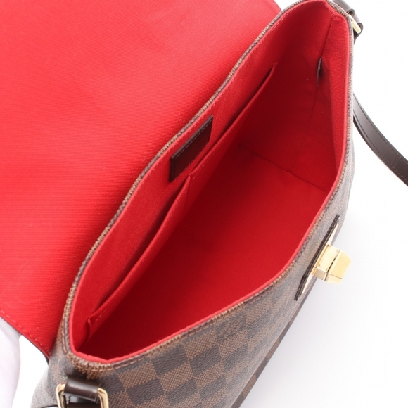 Louis Vuitton Buzzas Damier Ebene Shoulder Bag Brown - Picture 2 of 7